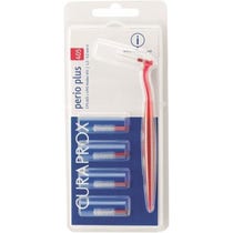 Curaprox CPS 405 Perio Plus Cherry Pink 5 Brushes + Handle-2