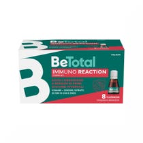 Be-Total Immuno Reaction Integratore Alimentare Difese Immunitarie Vitamina C 8 Flaconcini-1