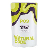 Natural Code P09 Tonnetto E Surimi Gatti Adulti Busta 70g-1