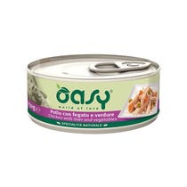 Oasy Natural Specialty Chicken with Liver and Vegetables for Adult Dogs 150g-1