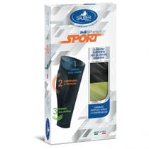 Chaussette de compression unisexe Sauber Sport gris-vert taille M-1