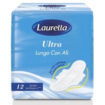 Laurella Compresa Ultra Larga Con Alas 12 Piezas-2