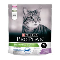 Purina Pro Plan Sterilized Senior 7+ Cat Croquettes Turkey Bag 400g-4