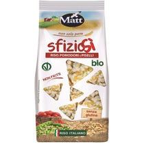 Matt Snack Délicieux Riz/Tomates/Pois Bio 60g-2