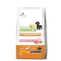 Natural Trainer Sensitive Gluten Free Salmon Croquettes for Adult Dogs Mini Size 2kg Bag-1