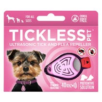 Couleur rose ultrasonique répulsif pour animaux de compagnie sans chatouillement-1
