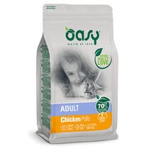 Oasy Lifestage Adult Croquettes au Poulet pour Chats 300 g-1