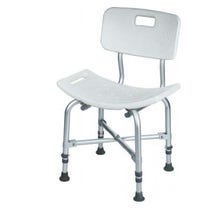 Silla de ducha bariátrica Hd Mopedia con respaldo-1