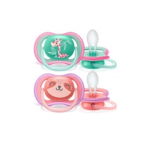 Philips Avent Soother Ultra Air For Girls 18+ Months 2 Pieces-1