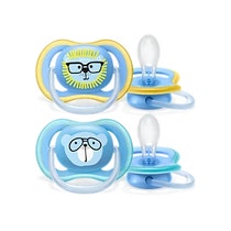 Philips Avent Ultra Air Pacifier for Children 18 Months 2 Pieces-1