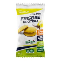 Why Nature Frisbee Protein Biscuits Saveur Vanille 36g-1