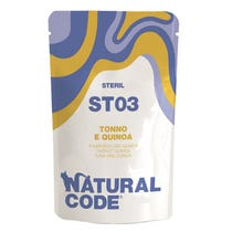 Natural Code ST03 Tonnetto E Mirtilli Gatti Adulti Sterilizzati Busta 70g-1