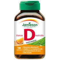 Jamieson Vitamine D Orange à Croquer 100 Comprimés-3