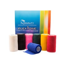 Flex-1-One Banda Elástica Cohesiva para Equinos Fucsia 10cmx4.5m-2