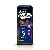 Couches SleepTight 9 nuits gratuites pour bébés de 22 à 37 kg, 10 pièces-1