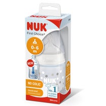 Nuk First Choice Baby Bottle With Temperature Control Silicone Teat 0-6 Months 1 Piece-2