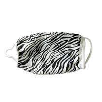 Masque de Protection Lavable Adulte Zèbre 3 Pièces-1