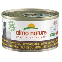 Almo Nature HFC Dog Complete Wet Food Beef With Vegetable Garnish For Adult Dogs 95g Can-2
