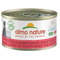 Almo Nature HFC Dog Complete Wet Food Chicken With Tomato For Adult Dogs 95g Can-2