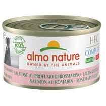 Almo Nature HFC Dog Complete Wet Food Salmon with Rosemary Flavor for Adult Dogs 95g Can-2
