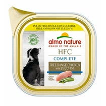 Almo Nature HCF Complete Free Range Chicken with Courgettes for Adult Dogs 85g Tub-2
