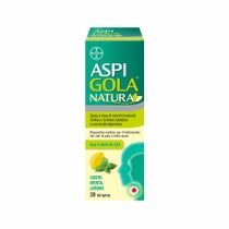 Aspi Gola Natura Spray Estratti Naturali Tosse E Mal Di Gola Menta E Limone Flacone 20ml-7