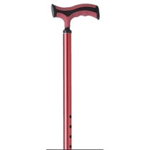 Mopedia Bâton en aluminium avec grande base rouge Cod RP192R-1