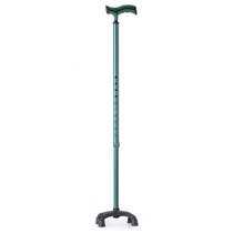 Mopedia Bastone Alluminio Quadripode Verde-1