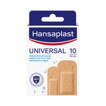 Elastoplast Universal Water Resistant Plasters Assorted 10 Pieces 2 Sizes-1