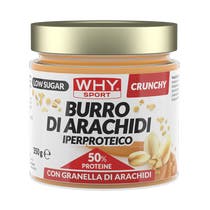 Whysport Crunchy Beurre de Cacahuète Riche en Protéines 350g-1