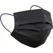 Ri.Medical Type II Non Woven Disposable Surgical Mask 3 Layers Adult Black 10 Pieces-1