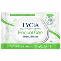 Lycia Deo Pocket Deo Lingettes Déodorantes 15 Pièces-2