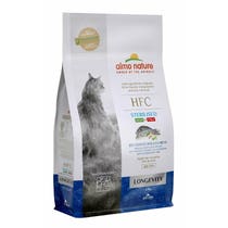 Almo Nature HFC Longevity Dry Food Sea Bass and Sea Bream for Sterilized Adult Cats 1.2kg Bag-2