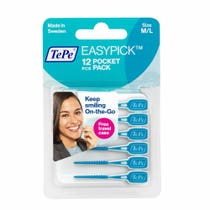 Tepe Easypick M/L Cepillos Interdentales Azul 12 Piezas-2