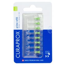 Curaprox Cps 011 Interdental Brush Prime Refill Lime / Green 8 Pieces-1