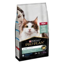 Purina Pro Plan LiveClear Stérilisé Senior 7+ Chat Croquettes Dinde Sachet 1,4kg-1