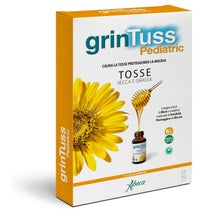 Aboca Grintuss Sirop Pédiatrique Enfants Toux Sèche/Grasse 12 Ampoules de 13,6-2