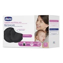 Chicco Gobelet Antibactérien Absorbant Lait Noir 60 pièces-1