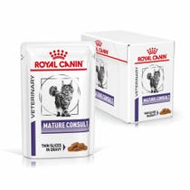 Royal Canin Veterinary Mature Consult Wet For Elderly Cats Sachets 12x85g-2
