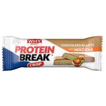 Why Sport Protein Break Crisp Milk Chocolate and Hazelnut Bar 30g-2