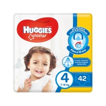 Huggies Unistar Couches Taille 4 Large 42 pièces-2