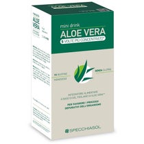 Specchiasol Aloe Vera Mini Drink 5 Times More Concentrated 15 Sachets Of 10ml-1