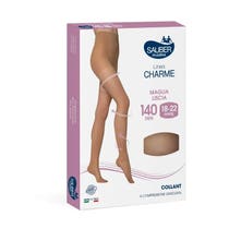 Sauber Charme Line Collants 140 Den Taille Moyenne 3-1