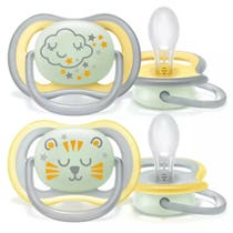 Phillips Avent Pacifier Ultra Air 18M+ Neutral Color 2 Pieces-1