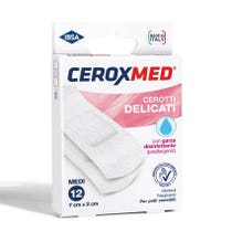 Ibsa Ceroxmed Pansements Délicats Moyens 12 Pièces-1