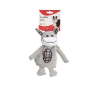 Juego de animales de peluche Camon con chirriador y efecto susurrante para perros-1