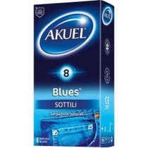 Akuel Blues préservatif fin 8 pièces-2