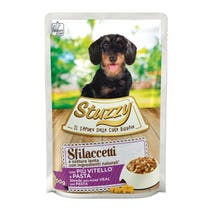 Stuzzy Adult Dog Sfilaccetti au veau et pâtes 100g-1
