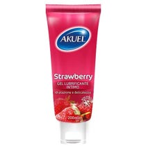 Akuel Gel Lubrifiant Intime Fraise 200 ml-1