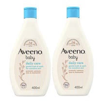 Lot de 2 nettoyants fluides pour le corps Aveeno Baby 400 ml-3